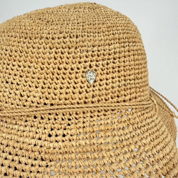 Helen Kaminski Provence 12 100% Raffia Packable Hat in Natural - Picture 8 of 10